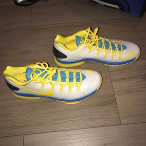 Nike KD Flywire white and yellow
